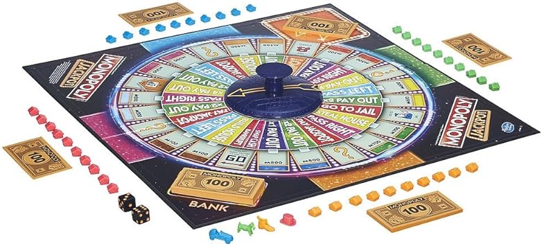 لعبة لوحة الجائزة الكبرى Hasbro Monopoly