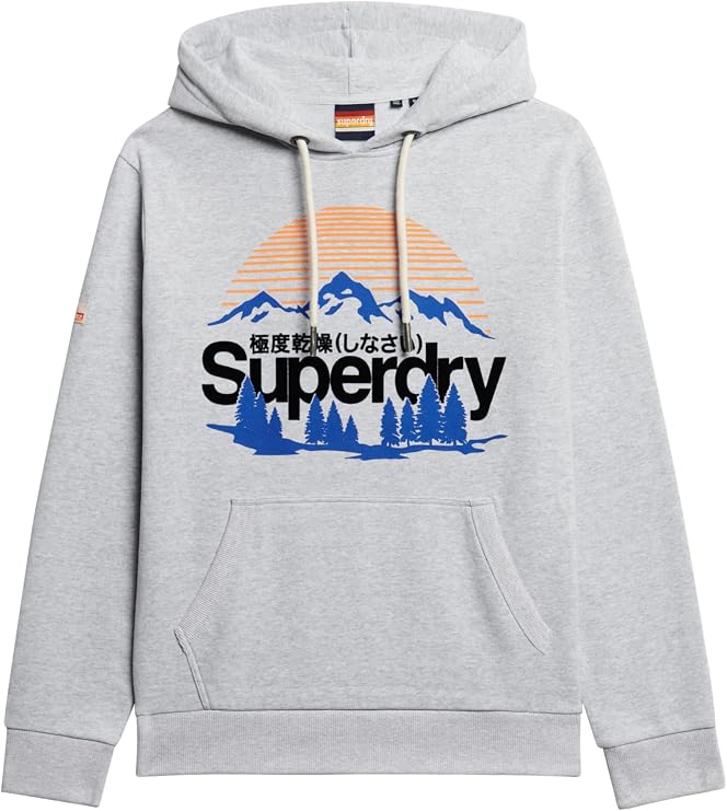 هوديي جرافيك رائع للرجال Superdry في الهواء الطلق