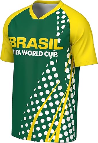 Outerstuff FIFA World Cup 2026 Mens Short Sleeve Sublimated Soccer Fashion Top