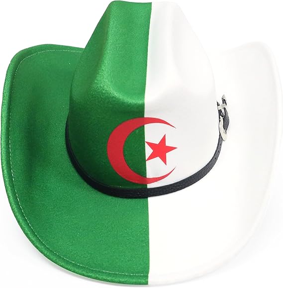 JAY CROFT Cowboy Country Flag Hat World Cup Copa del Mundo Football Soccer Sport 2026 for Men Women Fan Kit Brim Sunhat Cap