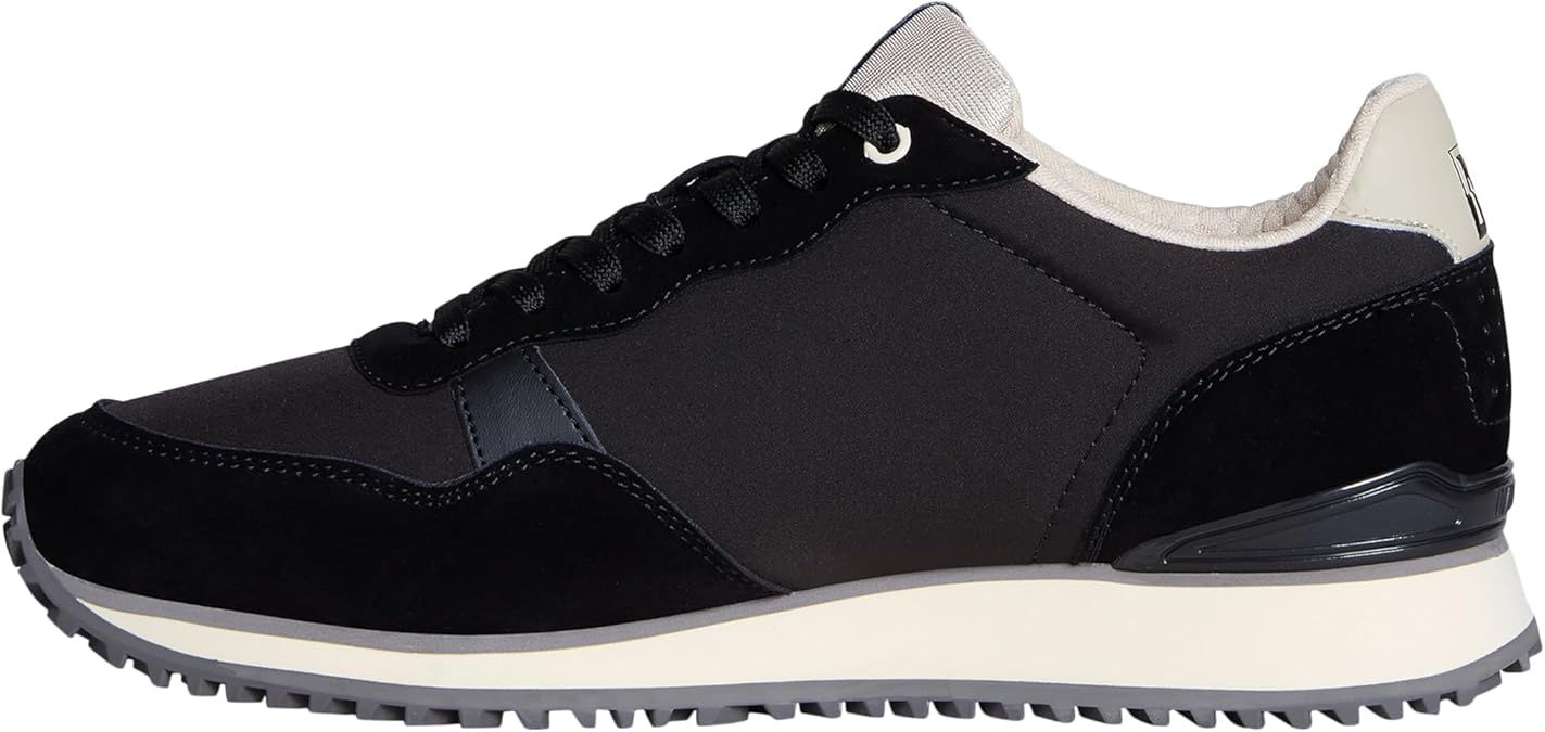 Napapijri Black Polyester Men's Sneaker