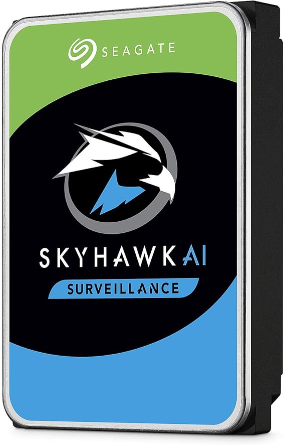 Seagate Skyhawk AI ST14000VE0008 محرك الأقراص الصلبة 14 تيرابايت - 3.5 بوصة داخلي - SATA (SATA / 600)
