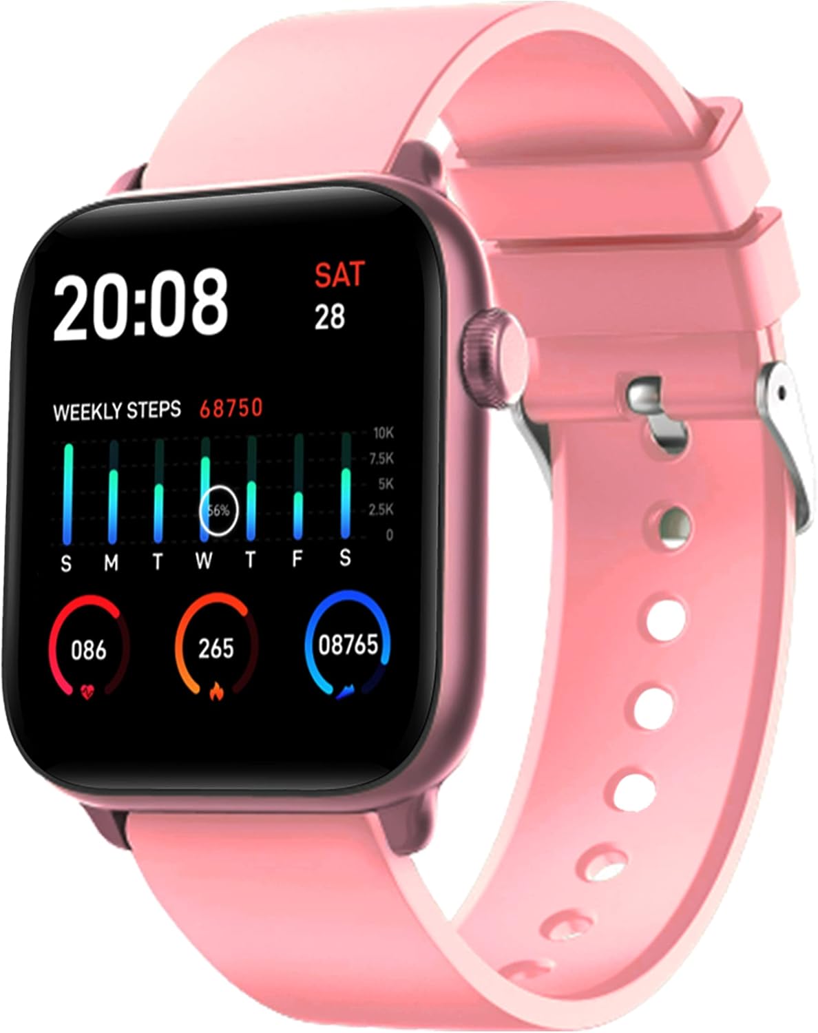 XPLORA XMOVE Activity and Fitness Tracker - Heart Rate Monitor, Sleep Monitor, Sports Monitoring Modes, IP68 Waterproof, Pedometer, Smartwatch Functions -