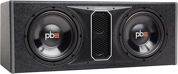 Powerbass Powerbases 10 "نظام صوت الضميمة المزدوجة (PSWB102)