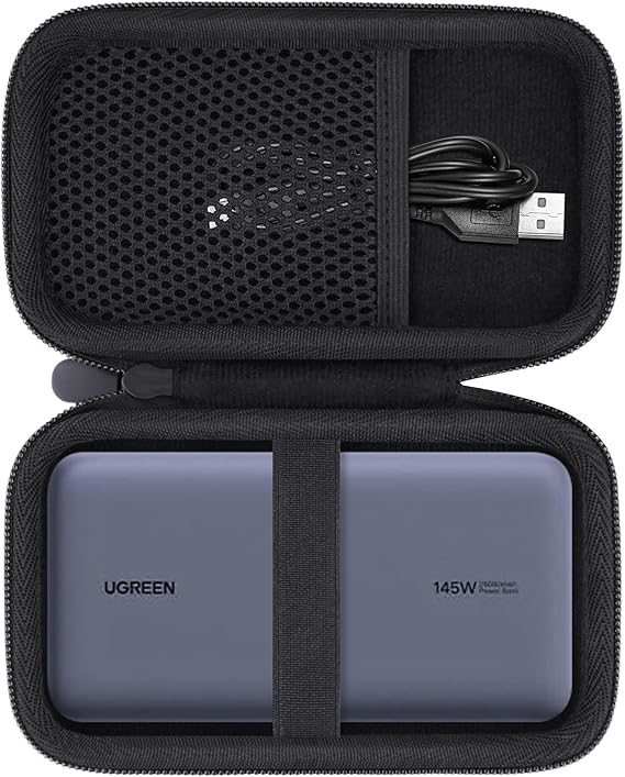 ハードポータブルトラベルケース UGREEN パワーバンク 25000mAh 145W ポータブル充電器対応 ケースのみ