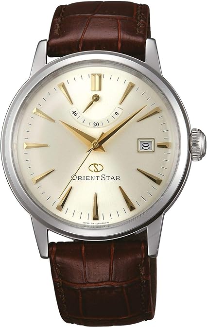 Orient Star Classic Automatic White Dial Watch SAF02005S0