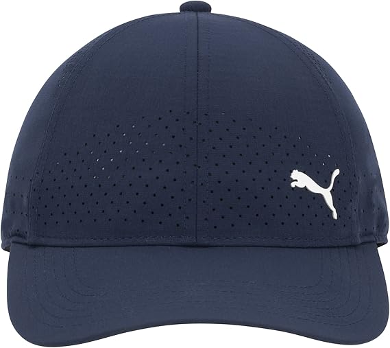 PUMA Unisex Air Mesh Performance Adjustable Snapback Baseball Hat