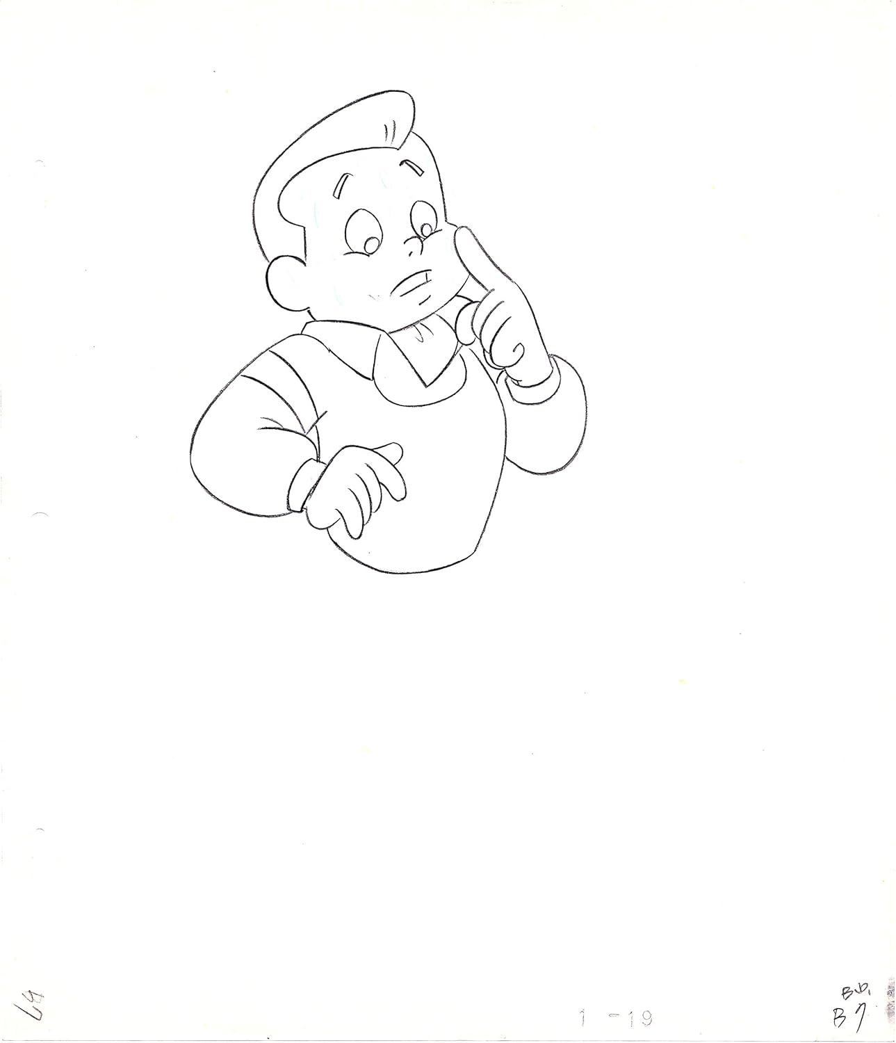 سكوبي دو بوب حنا باربيرا 88-91 الرسوم المتحركة للإنتاج Cel Drawing 003