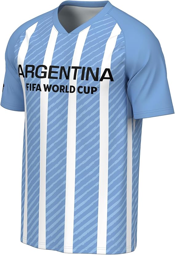 Outerstuff FIFA World Cup 2026 Mens Short Sleeve Sublimated Soccer Fashion Top