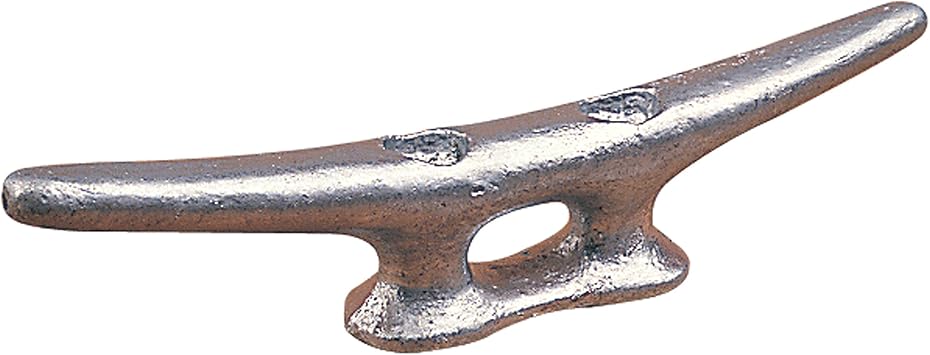 Sea-Dog 040104 Open Base Cleat, Flat Head - 4"
