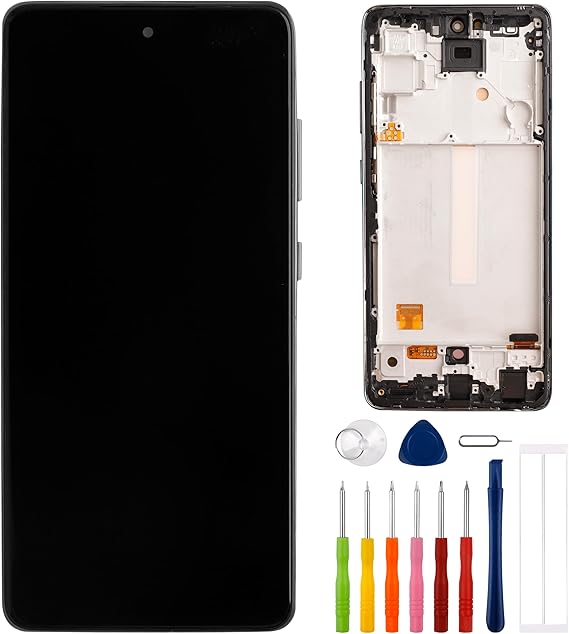 شاشة LCD OLED متوافقة مع سامسونج غالاكسي A52 SM-A525F SM-A525M 6.5 بوصة LCD عرض شاشة تعمل باللمس الجمعية مع أدوات