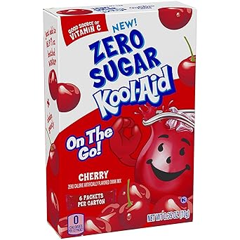 Kool-Aid خالٍ من السكر - مزيج مشروب مسحوق أثناء التنقل 6 Count