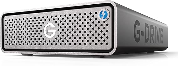 SanDisk Professional 4TB G-DRIVE PRO ، محرك سطح مكتب من فئة المؤسسة ، Thunderbolt 3 (20 جيجابت في الثانية) ، USB-C (5 جيجابت في الثانية) ، 7200RPM Ultrastar Drive Inside