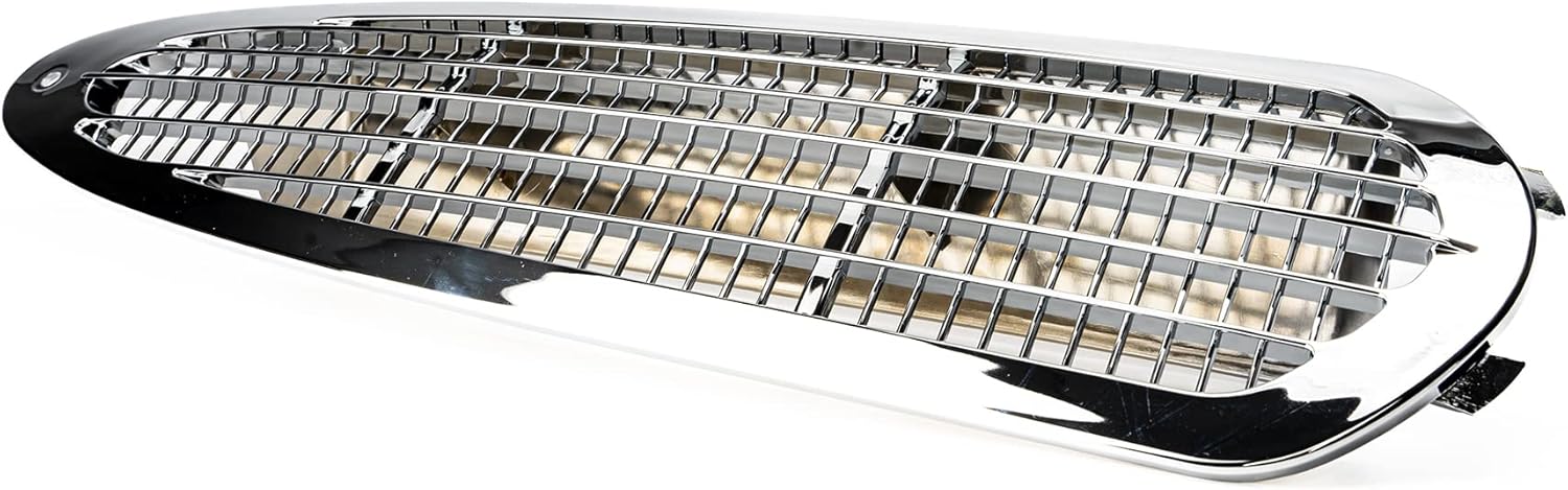 BXZ Chrome Front Hood Vent Side Grille Grill Intake Grille Air Intake Vent for Freightliner M2 100 106 112 الملحقات 2002-2018 17-14809-005