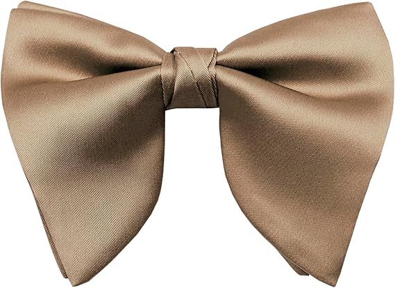 Mantieqingway Bow Ties for Men، Pre Tied Bowtie ربطة عنق رجالي كبيرة الحجم قابلة للتعديل لسهرة ، سترة ، زفاف ، حفلة ، تخرج