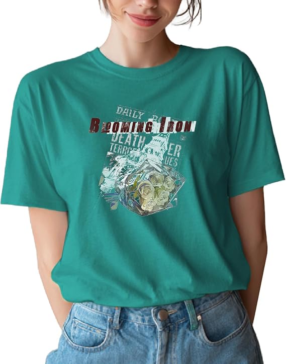 Casual T Shirt for Women Stylish Graphic Cotton Short Sleeve Summer Tops Relaxed Fit Premium Quality Basic Tees