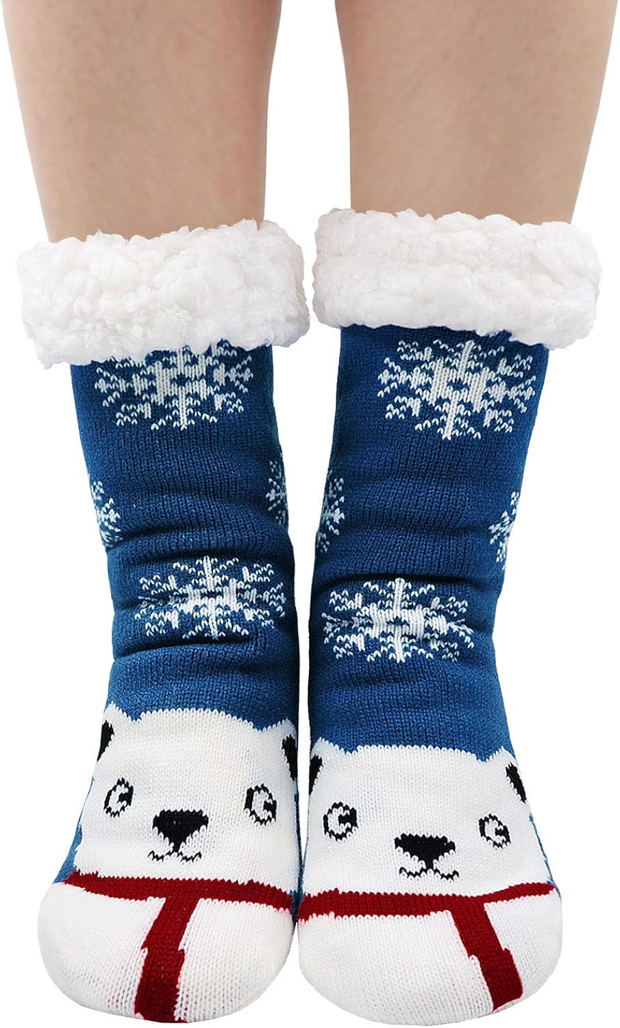 PUTUO Womens Fluffy Slipper Socks Warm Thermal | Ubuy Bahrain