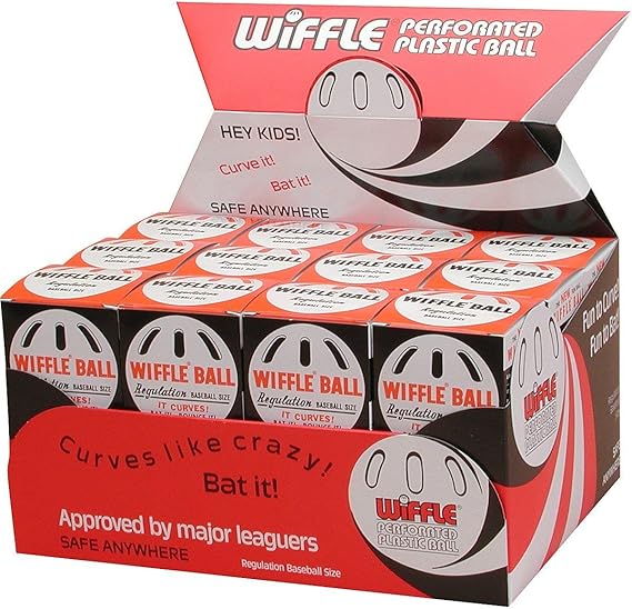 Wiffle Ball Original Brand Baseballs، Regulation Baseball Size، 24 Count