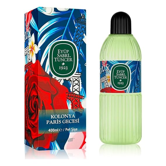 Eyup Sabri Tuncer Paris Gecesi Kolonya Eau de Cologne "Parisian Night" Fragrance Water 400 ml