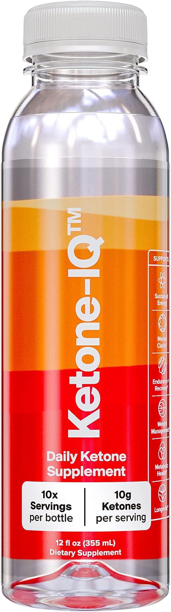 H.V.M.N. Ketone IQ | طاقة نظيفة وطبيعية لتشغيل دماغك وجسمك | خالٍ من السكر ، خالي من الكافيين, لا يوجد ملح | 10 حصص من الكيتونات الصالحة للشرب لرفع مستويات الكيتون بسرعة | النظام الغذائي كيتو غير مطلوب