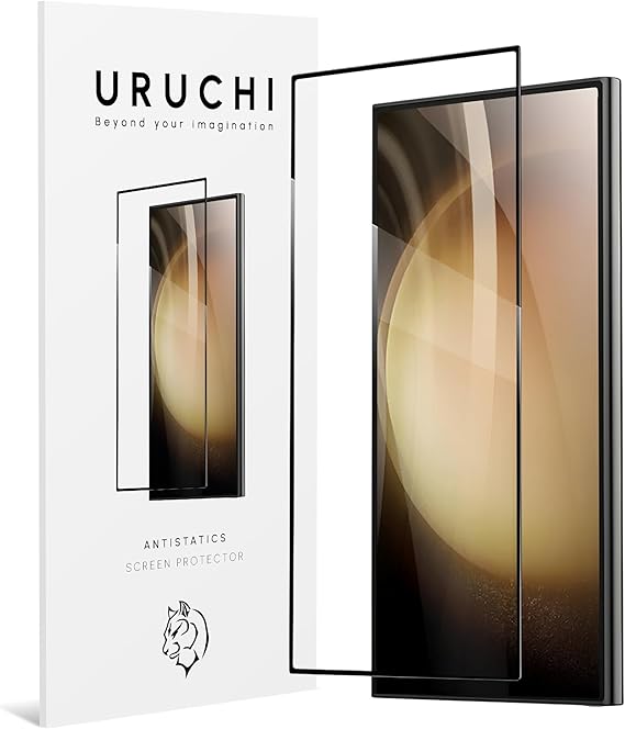 واقي شاشة مضاد للكهرباء الساكنة URUCHI Samsung A56، غطاء شاشة عالي الدقة كامل النطاق