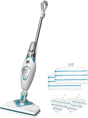beyond by BLACKDECKER Steam Mop, LiftReach Head BDH1715SMAPB , Gray