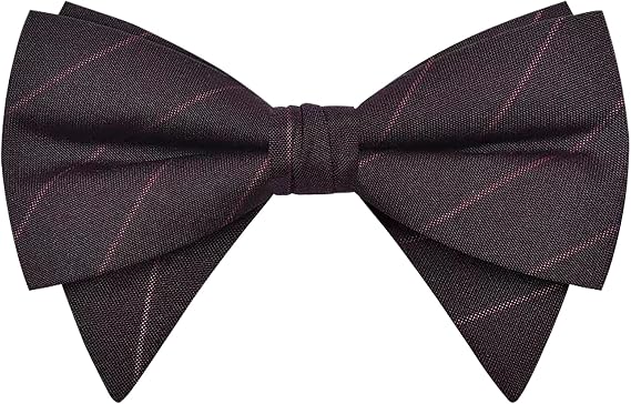 Clip On Adjustable Pre-Tied Bow Ties For Men Tuxedo Bowtie