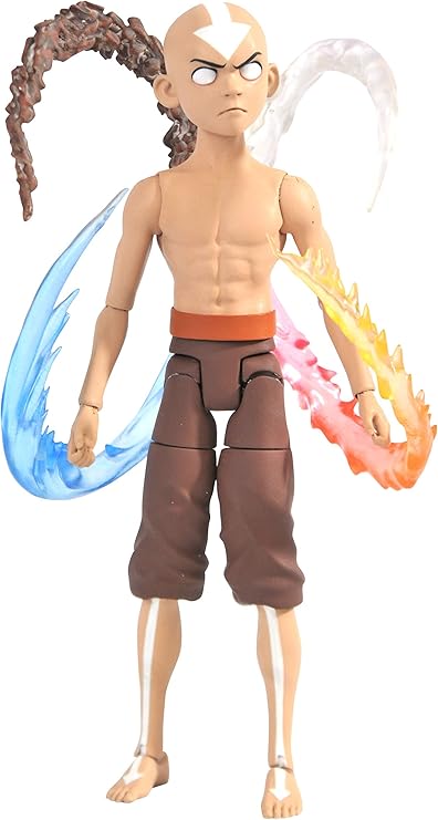 الصورة الرمزية The Airbender الأخير: شخصية الحركة النهائية Aang Deluxe