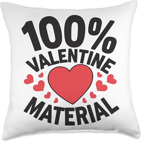 Couple Valentines Day Romantic Relationship Funny Boyfriend Throw Pillow