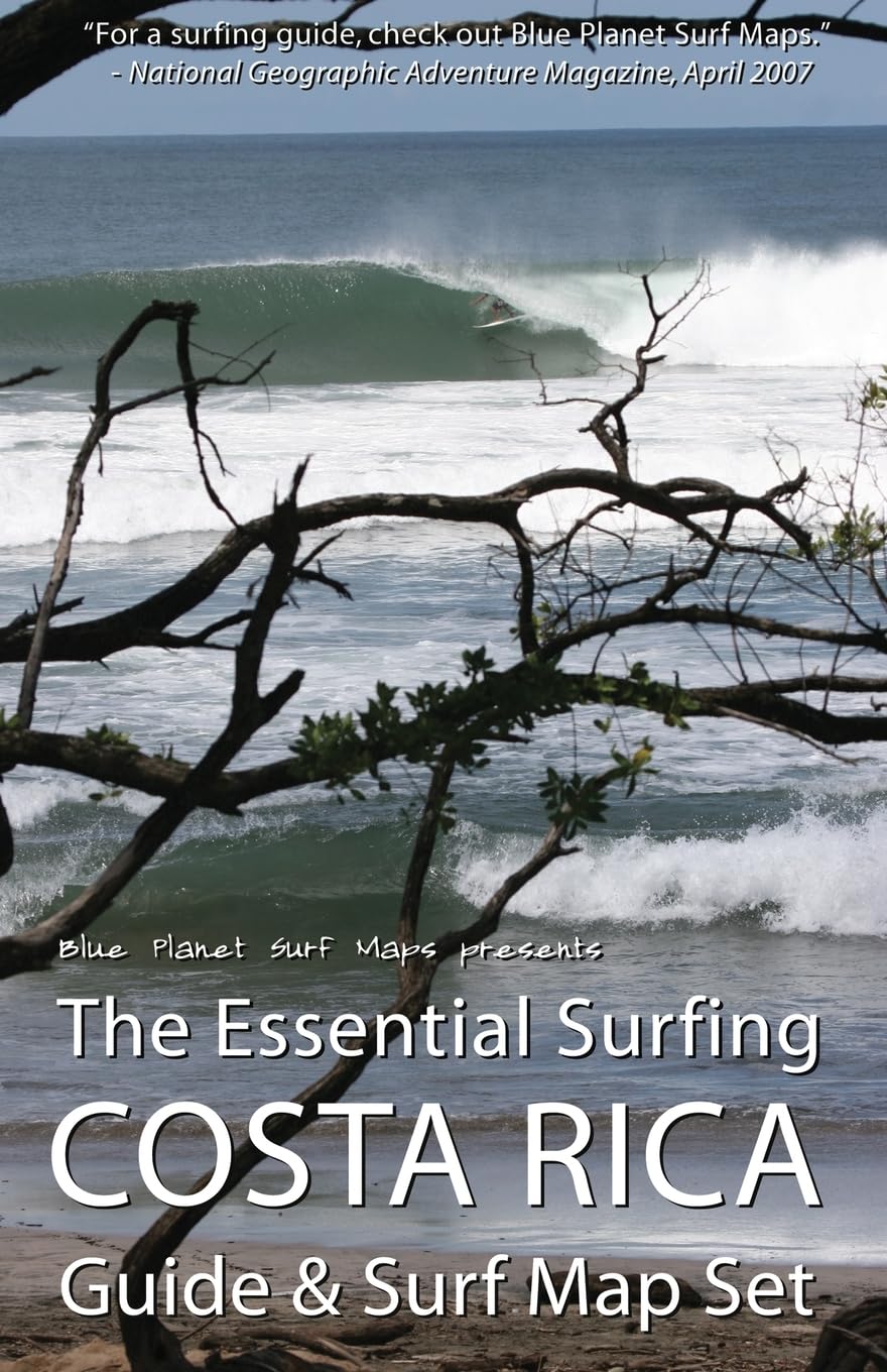 The Essential Surfing COSTA RICA Guide & Surf Map Set Paperback – December 15, 2008