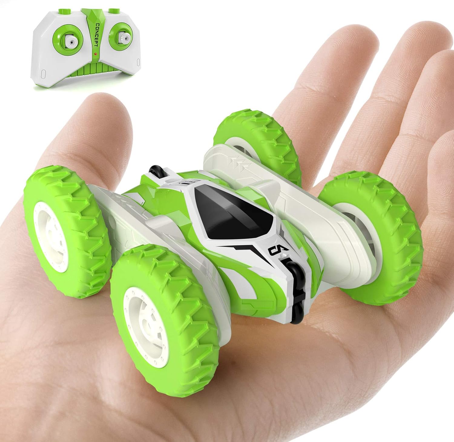 Hamdol Remote Control Car Double Sided 360°Rotating 4WD RC Cars with  Headlights 2.4GHz Electric Race Stunt Toy Car Rechargeable Toy Cars for  Boys Girls Birthday Toys & Games Cars christkindlmarket.com