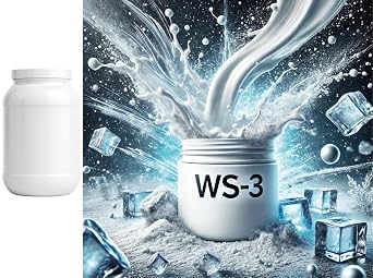 Pure Crystalline WS-3 - عامل تبريد - كولادا - مسحوق - مركز النكهة - نباتي - ساسامي - 100 جرام