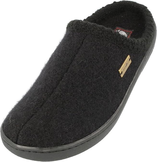 HAFLINGER للجنسين في Nordkap Wool النعال الصلبة