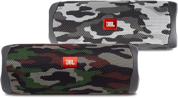 حزمة JBL Flip 5 ، Camo و Black Camo (حزمة من 2)