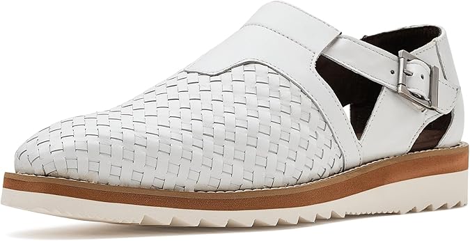 Stacy Adams Alvarado Woven Buckle Fisherman Sandals