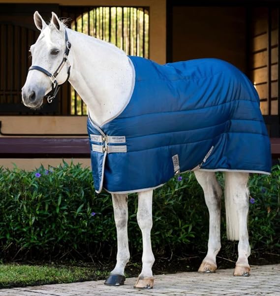 Horseware Amigo Ripstop Insulator Stable 100g - Navy/Titanium Grey, 75