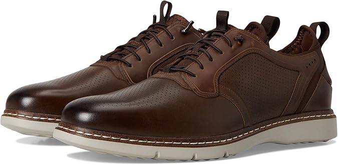 Stacy Adams, Men, Sync Lace-Up, Brown Crazyhorse, 10.5, Medium