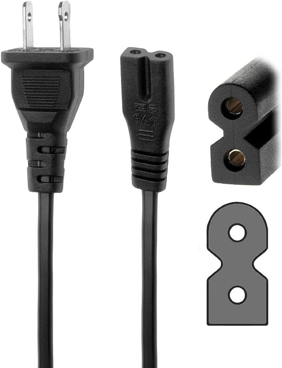 BestCH AC in Power Cord Outlet Socket Plug Cable Lead for Bernina Activa 240 Computerized Sewing Quilting Machine