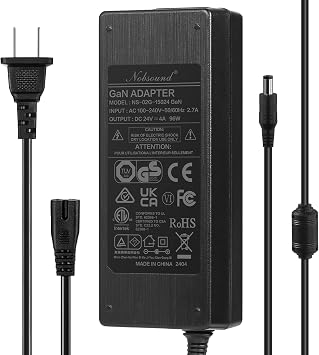 نوبساوند أس 100-240 V دس 24 V/4 A 96 W محول التيار الكهربائي لمضخم/مكبر الصوت/شاشة