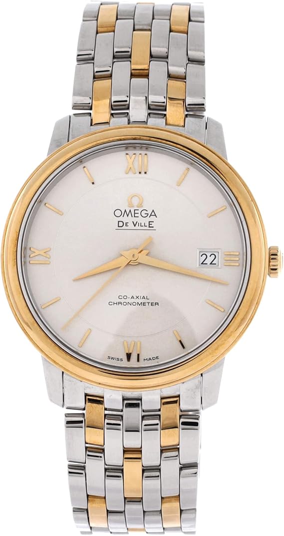 Pre-Loved De Ville Prestige Co-Axial Chronometer Automatic Watch Stainless Steel and Yellow Gold 37