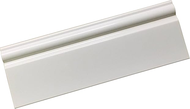 لوح تنورة من البلاستيك PVC Taurus بلاستيك 95 مم × 2.5 م ألواح حمام وتقليم تكسية