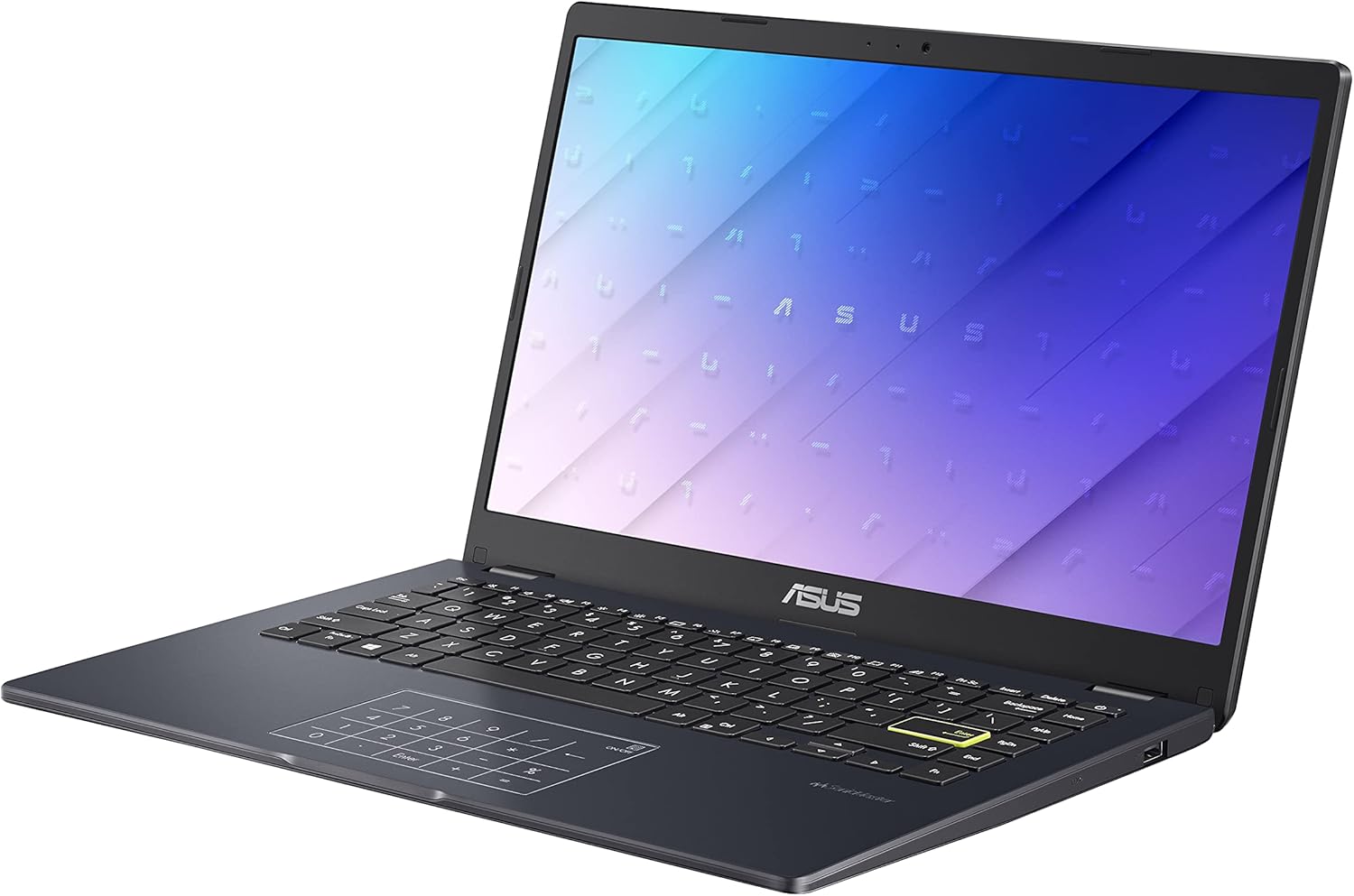 Buy ASUS L410 MA-DB04 Ultra Thin Laptop, 14” FHD Display, Intel Celeron  N4020 Processor, 4GB RAM, 128GB Storage, NumberPad, Windows 10 Home in S  Mode, Star Black Online at Lowest Price in