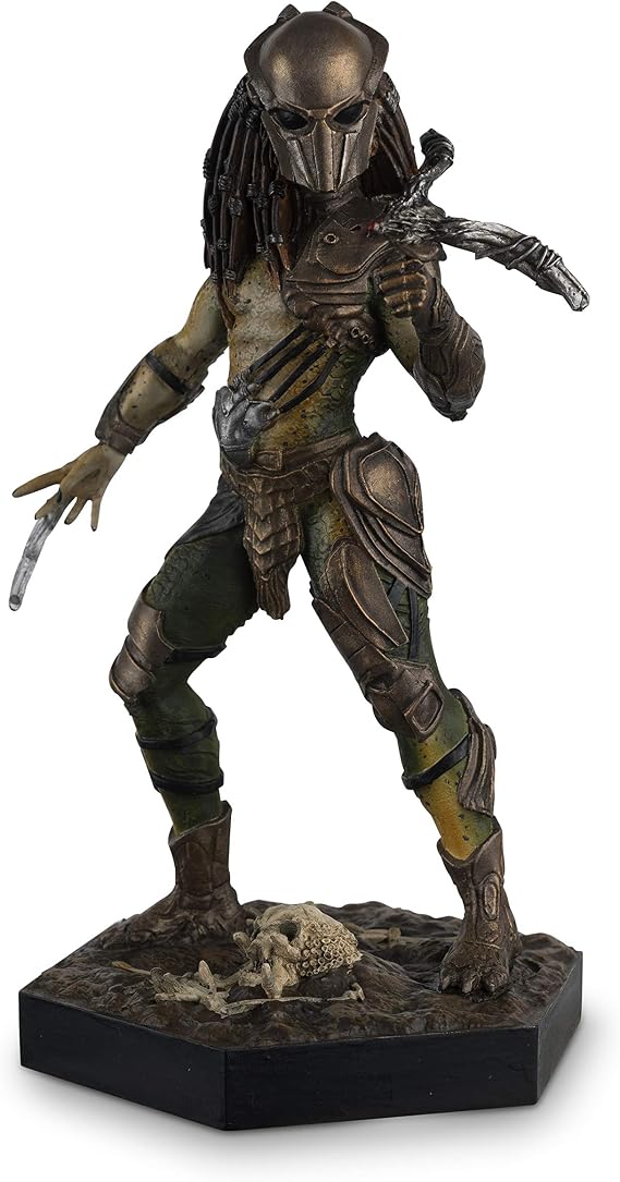 مجموعة Eaglemoss Alien & Predator الشكل رقم 22: Falconer Predator من تمثال راتنج الحيوانات المفترسة   