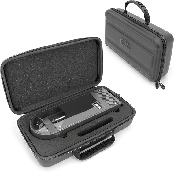 CASEMATIX Carry Case Compatible with Audio Technica Turntable AT-SB727 Sound Burger Record Player, Impact Resistant Exterior with Padded Foam Interior Designed to Hold Portable Turntable in Place