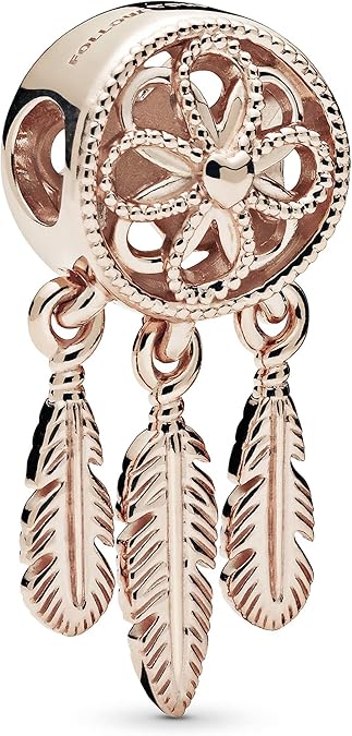 Pandora Spiritual Dreamcatcher Charm Bracelet Charm Moments Bracelets - Stunning Women Jewelry - Gift for Women in Your Life - Made Rose