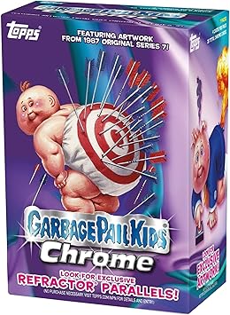 صندوق قيمة مسدس Topps Chrome Garbage Pail Kids Series 7
