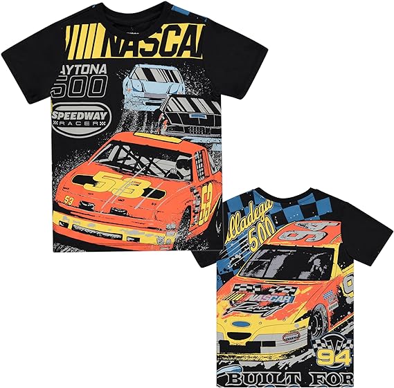 NASCAR Boys' Nascar Fashion Short Sleeve T-Shirt - Little to Big Kid/Boys 4-20 Sizes