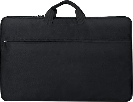 EVICIV Laptop Sleeve Case 24 inch, 360 Protective Handbags Portable Computer Cover Bag with Pocket Zipper for 23-24.5 inch Laptop, Portable Monitor, Notebook, Traveling Briefcase Handbags(Black)