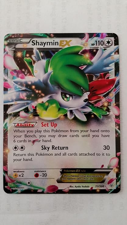 بوكيمون - شيمين EX 77108 - XY Roaring Skies - Holo