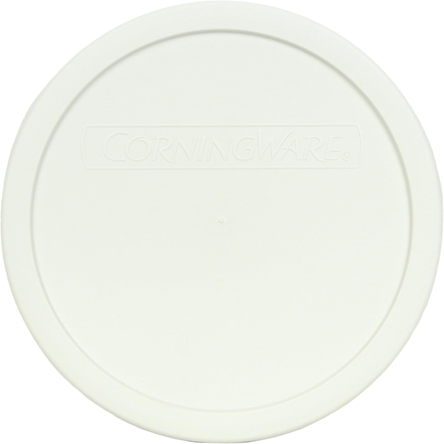 Corningware F- 5 -PC French White 1.5qt غطاء بلاستيكي دائري